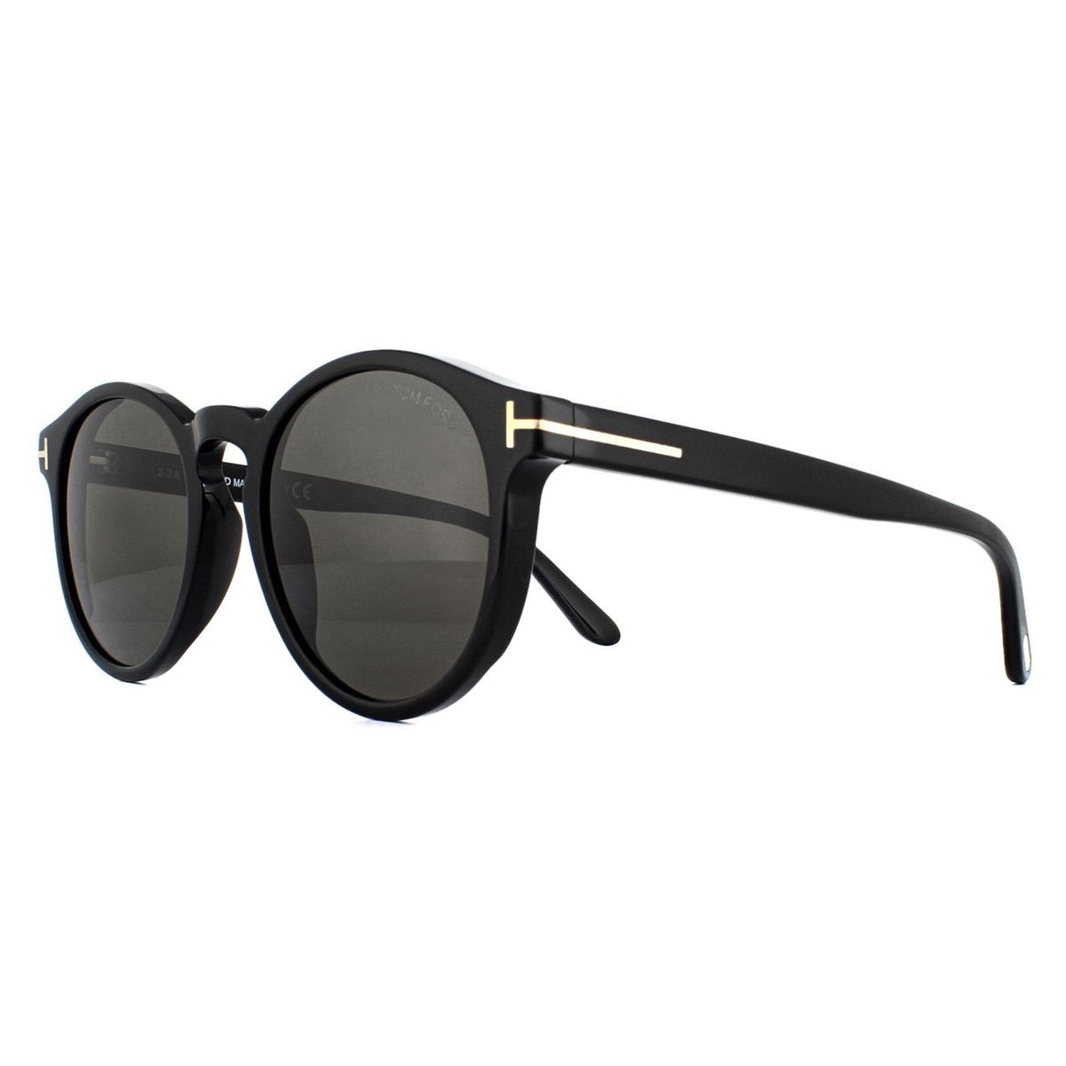 Klassische Runde Sonnenbrille mit Schlüssellochsteg