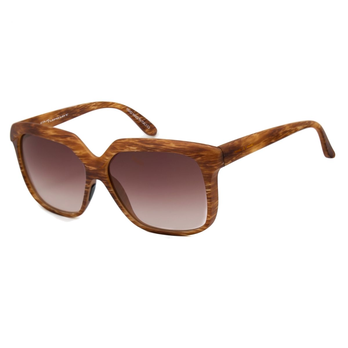 Übergroße quadratische Acetat-Sonnenbrille