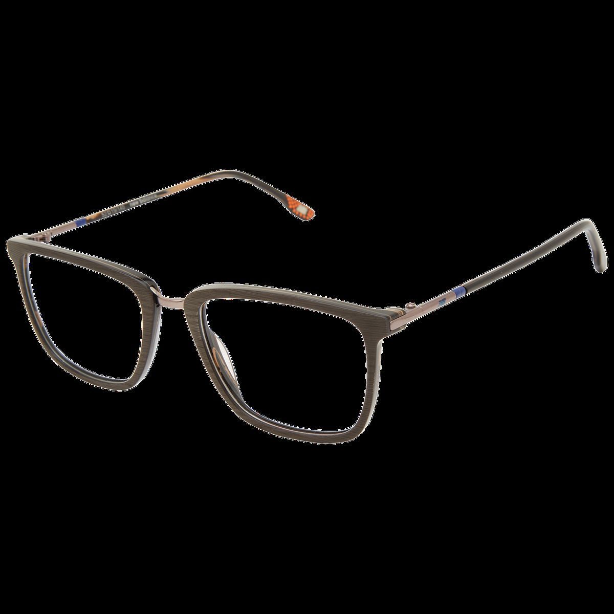 Rechteckige Vollrandbrille