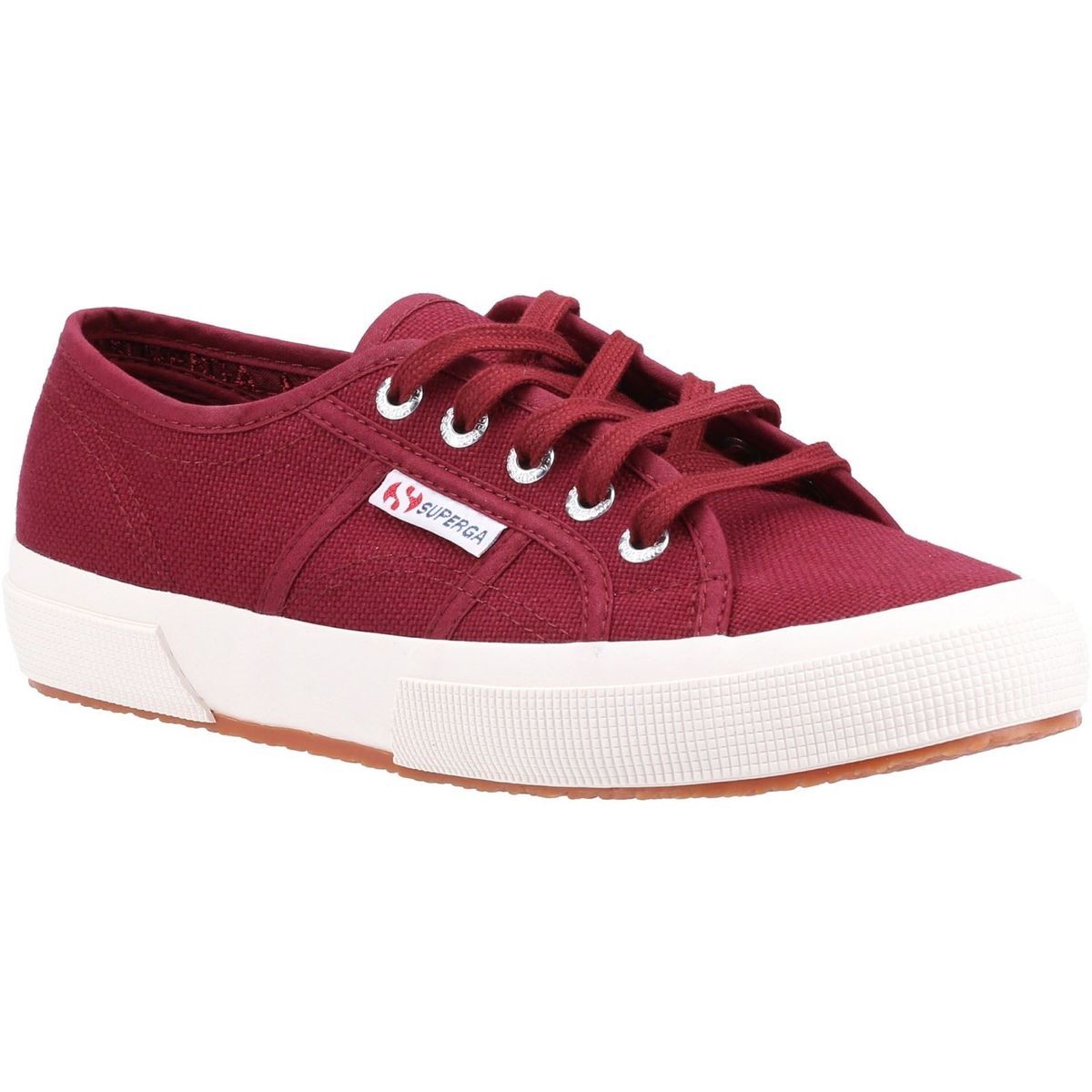 Superga 2750 Cotu Classic 100% Baumwolle Damen Dunkel Bordeaux Trainer