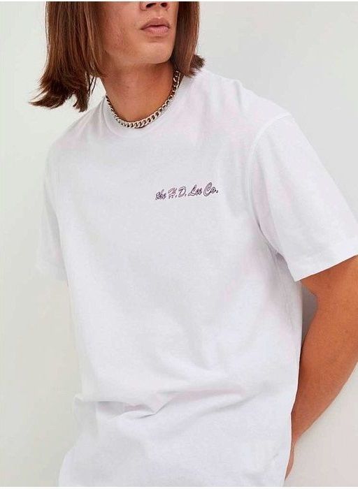 Klassisches T-Shirt mit Rundhalsausschnitt