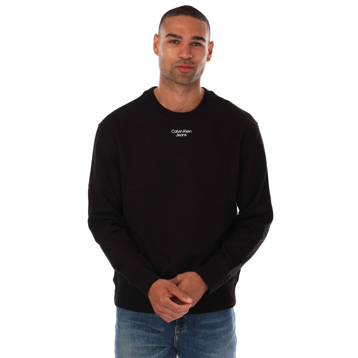 Relaxed Fit Baumwoll-Terry Sweatshirt