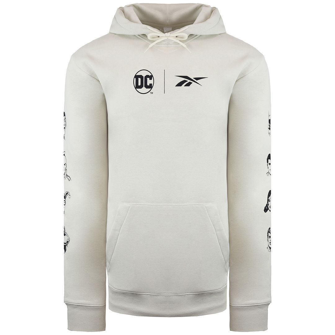 Reebok X DC -Logo -Herren von White Hoodie