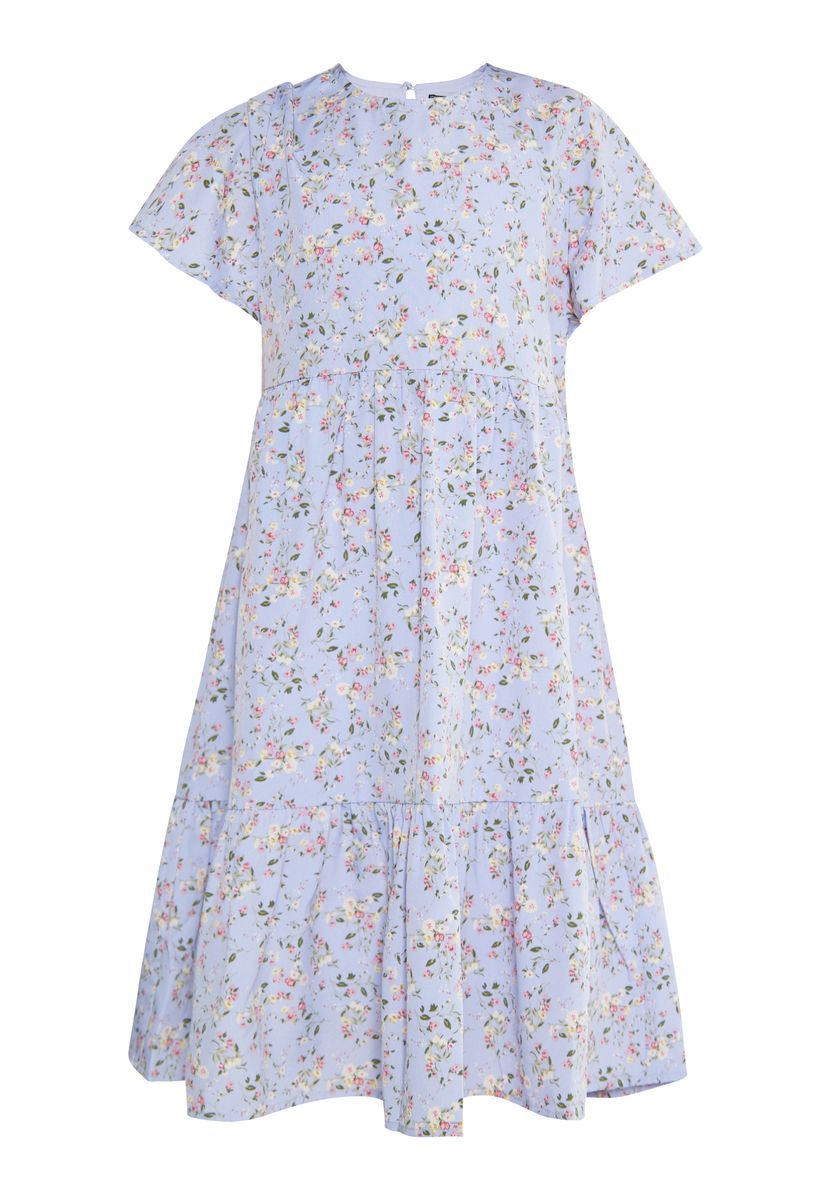 Blumenkleid Stufenkleid Mädchen