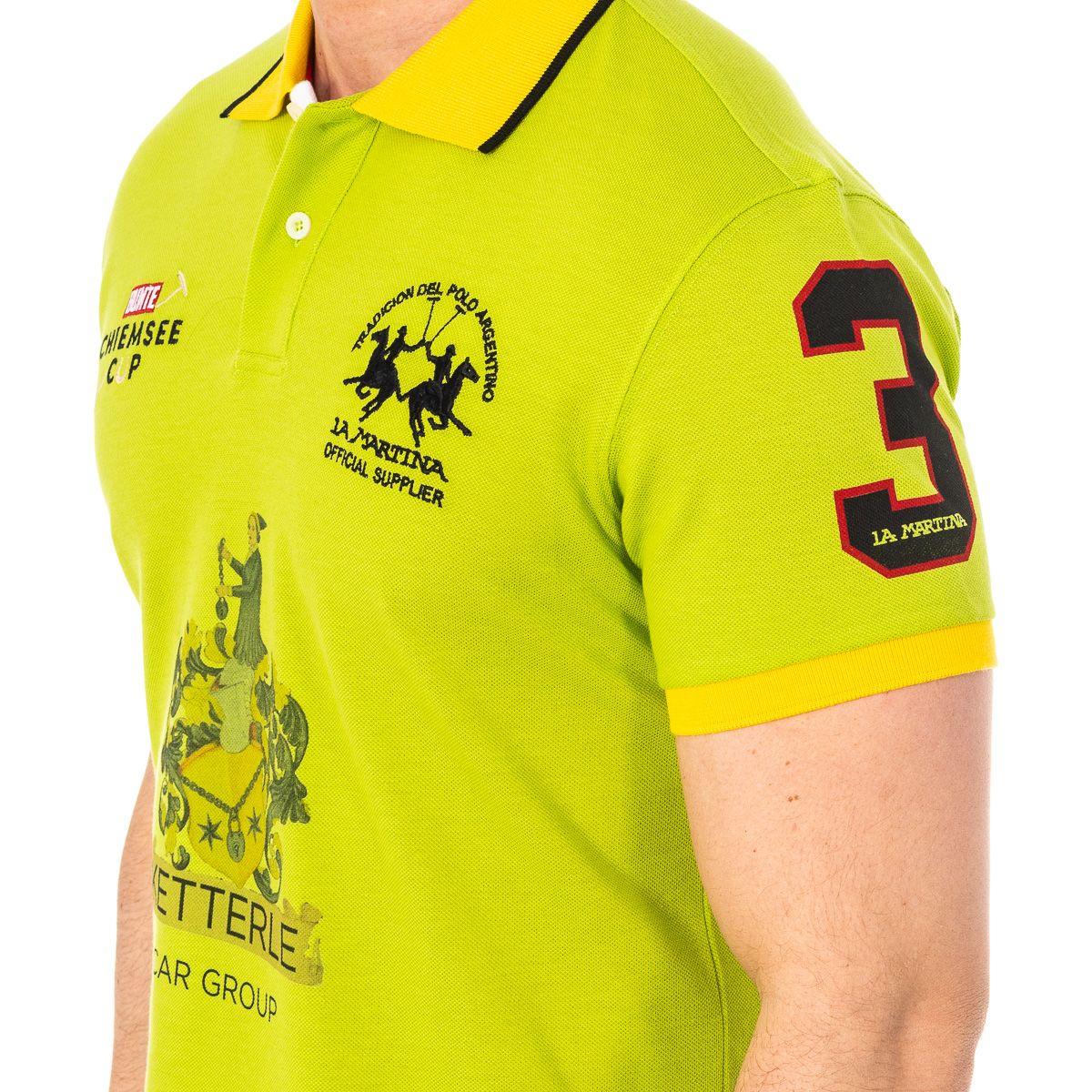 Grafisch Besticktes Baumwoll-Poloshirt