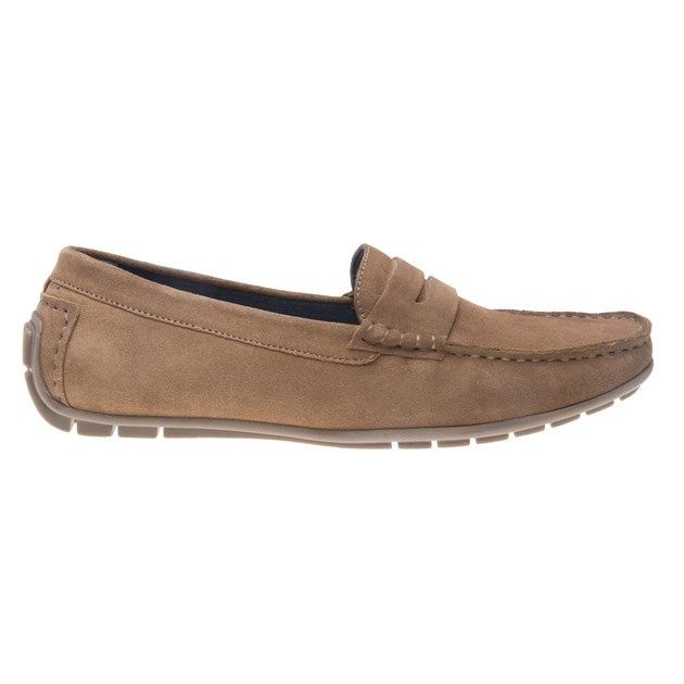 Klassische Penny Loafer aus Wildleder