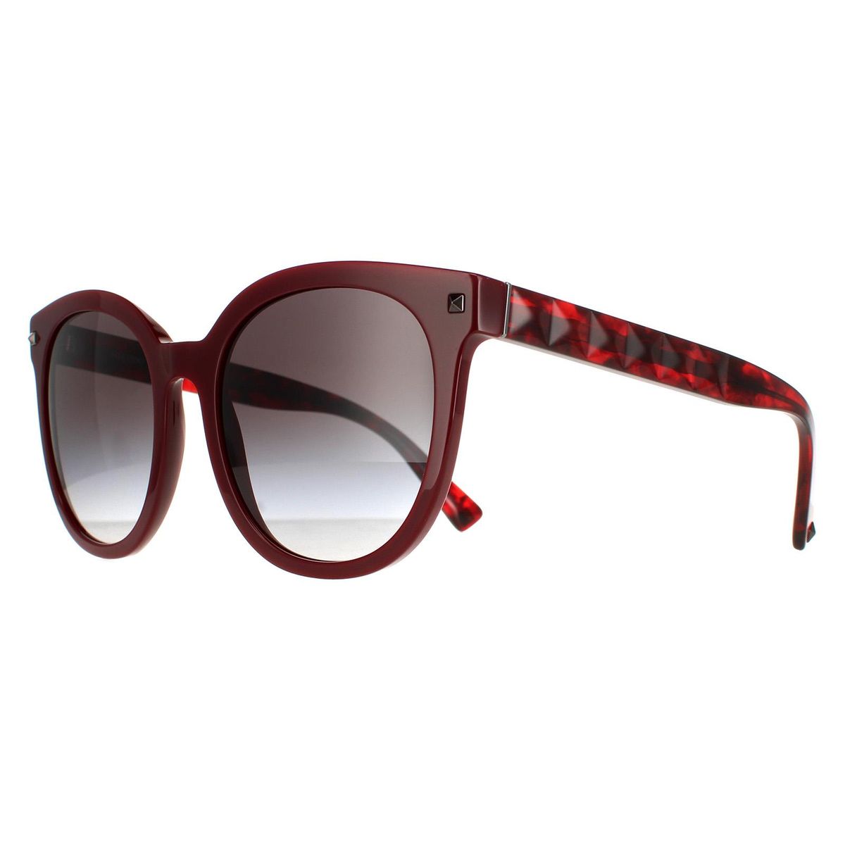 Elegante runde Sonnenbrille mit Nieten