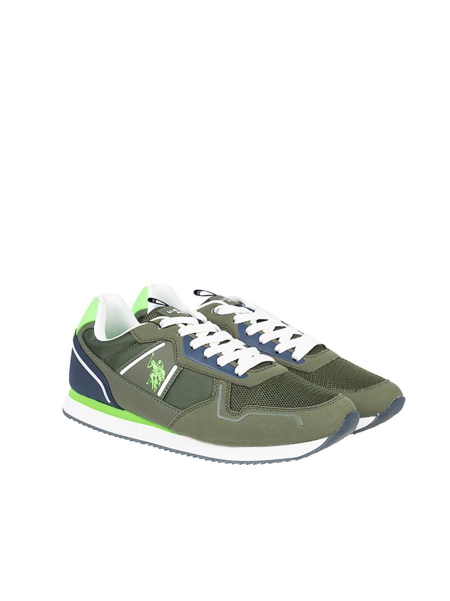 Sportliche Sneaker im Color-Block-Design