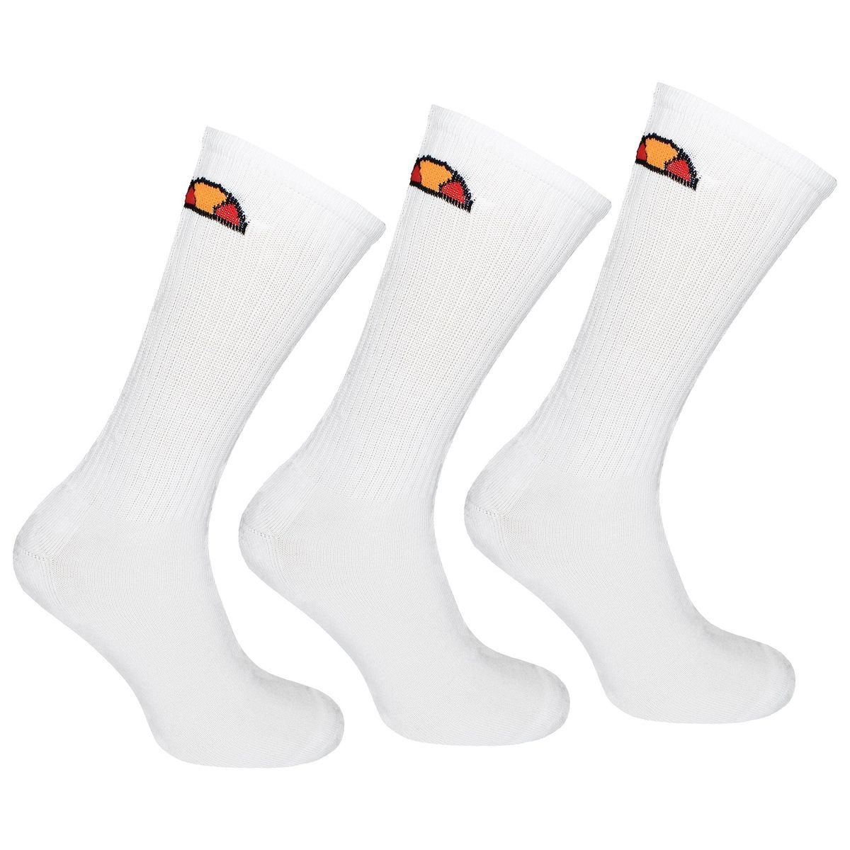 Weiße Socken Dreierpack