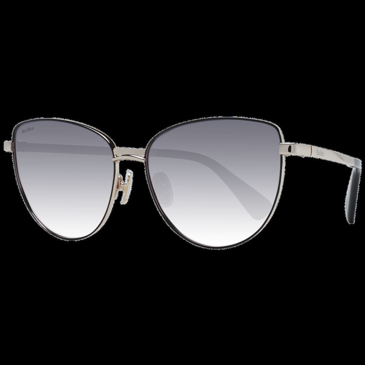 Butterfly-Sonnenbrille mit grauem Farbverlauf