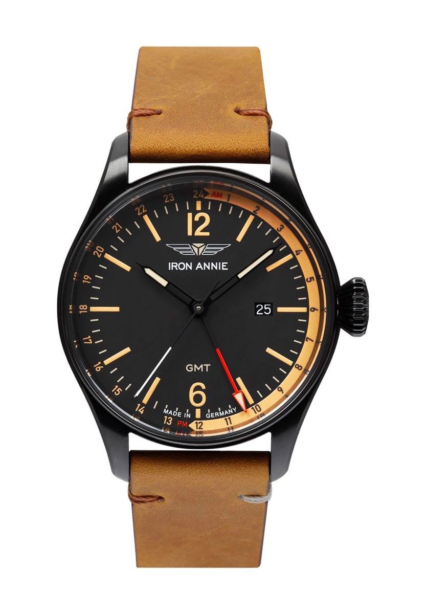 Klassische Flight Control Piloten Armbanduhr