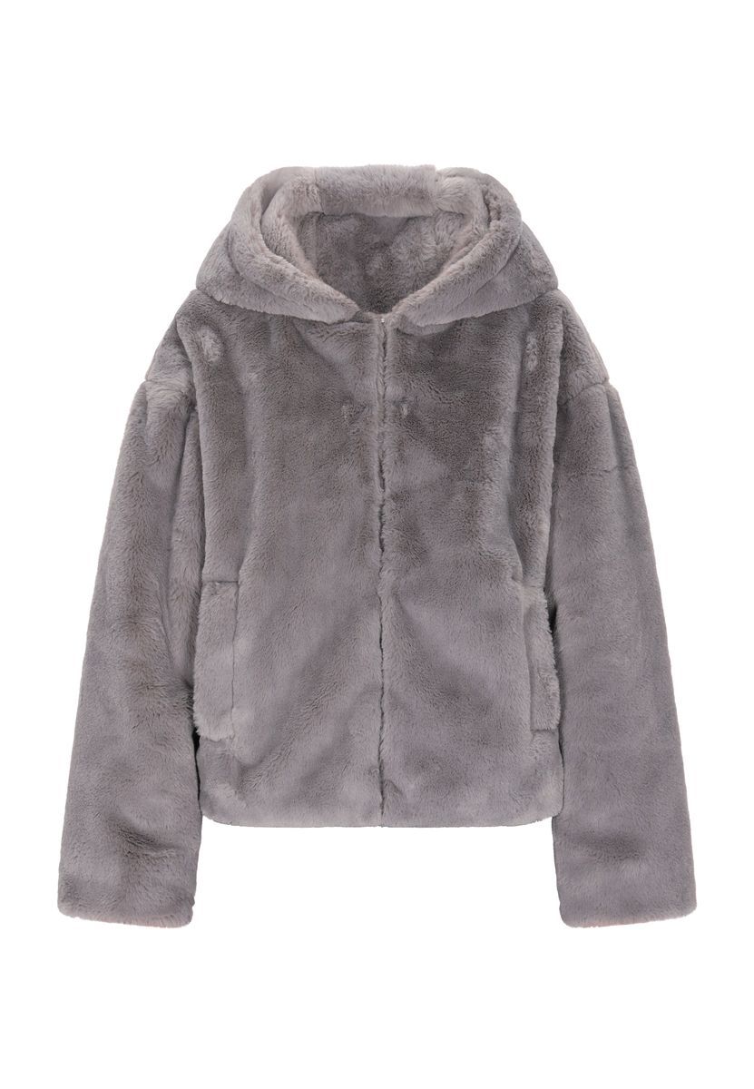 Mymo Jacke Damen grau