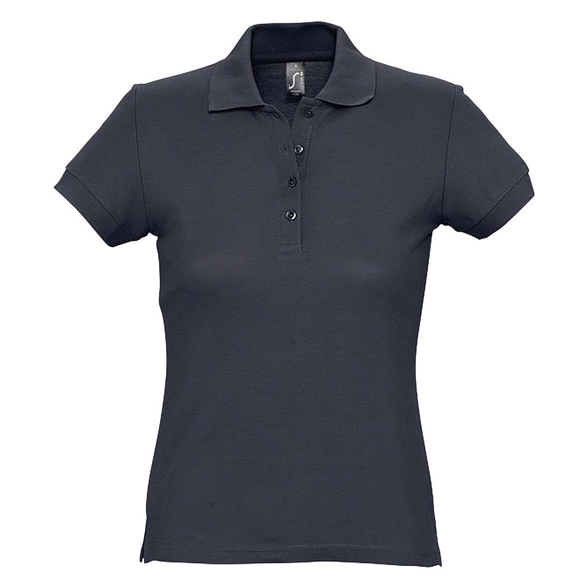 Damen Piqué-Poloshirt mit kurzen Ärmeln