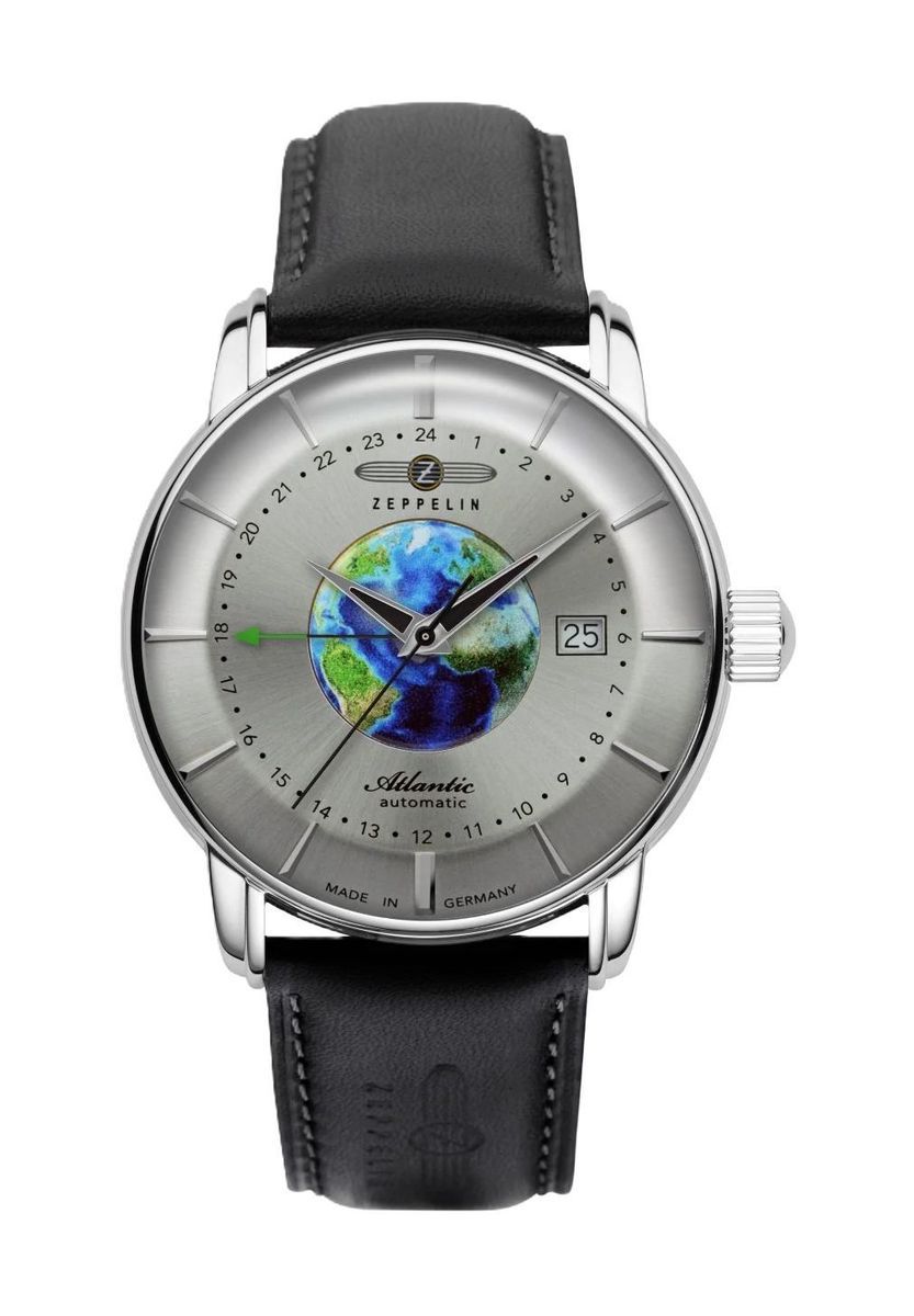 Zeppelin Atlantic Automatik Silber Armbanduhr