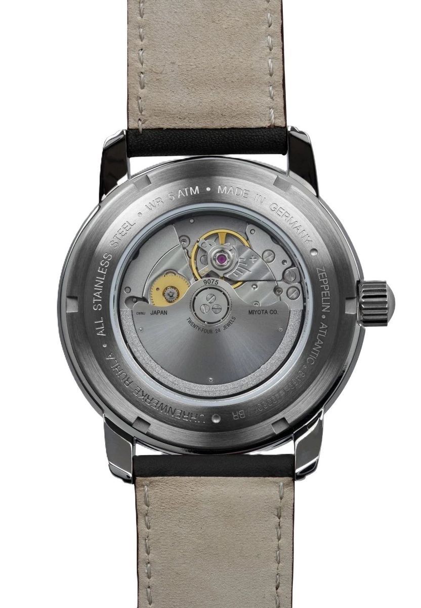 Zeppelin Atlantic Automatik Silber Armbanduhr