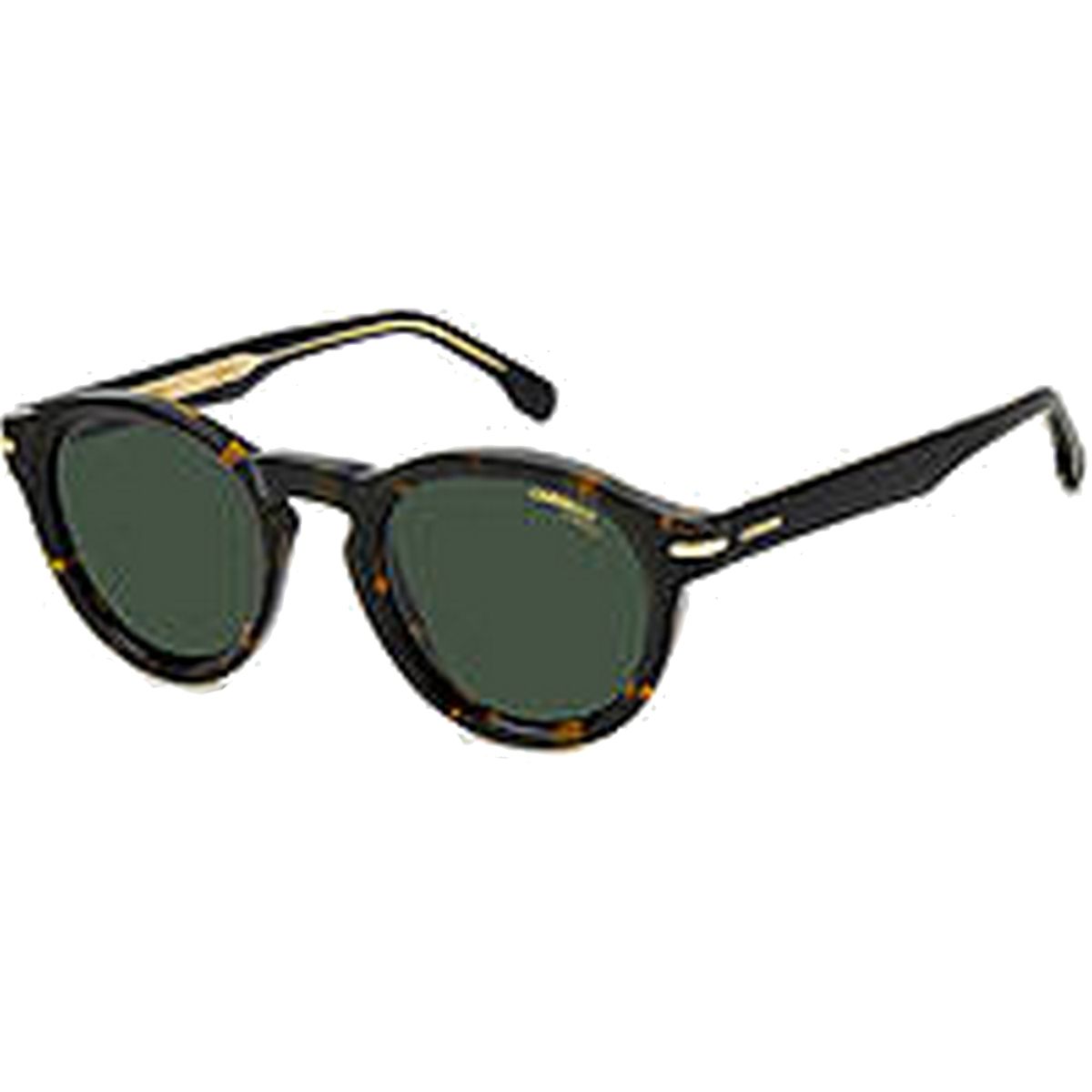 Runde Schildpatt Unisex Sonnenbrille