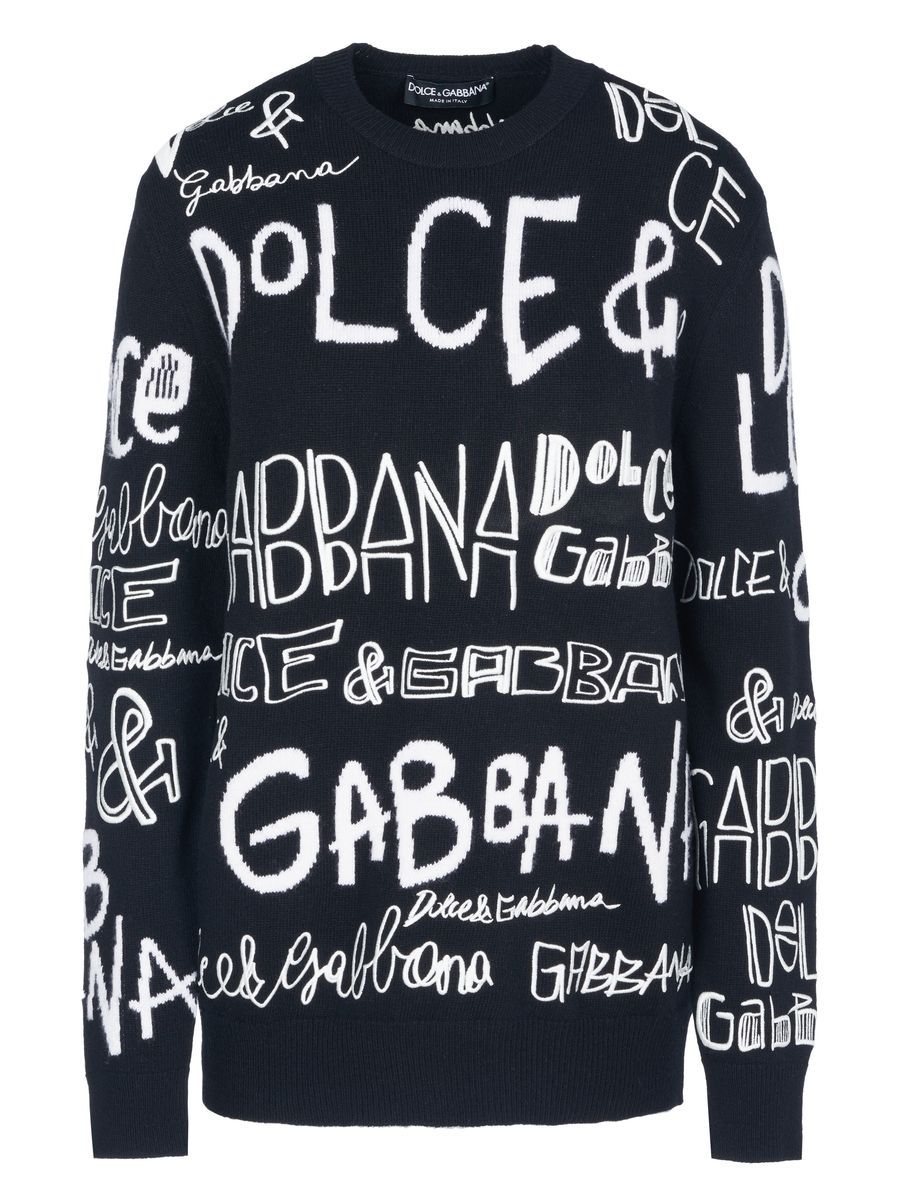 Dolce & Gabbana Logo Strickpullover