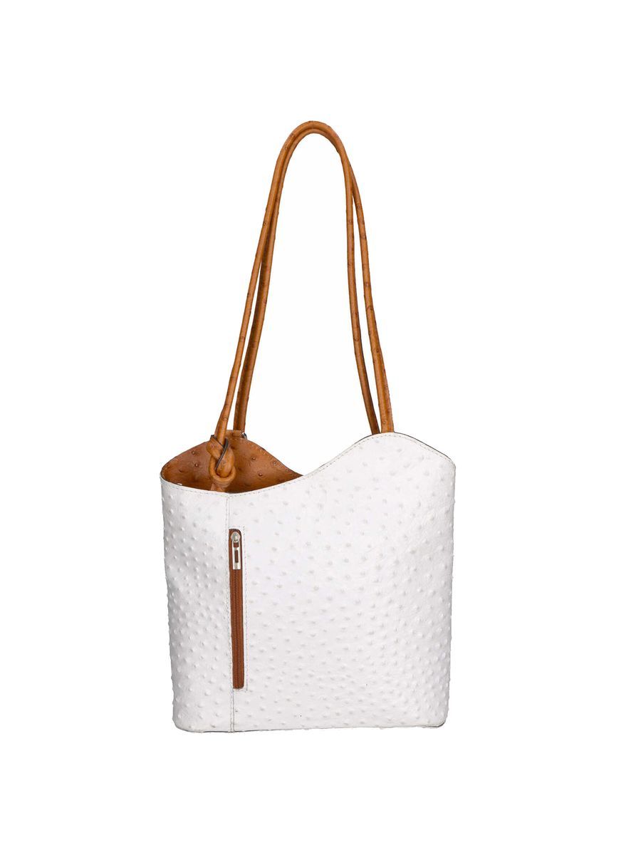 Wandelbarer Rucksack aus Leder