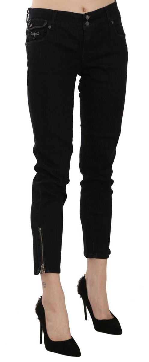 Slim-Jeans mit mittlerer Taille