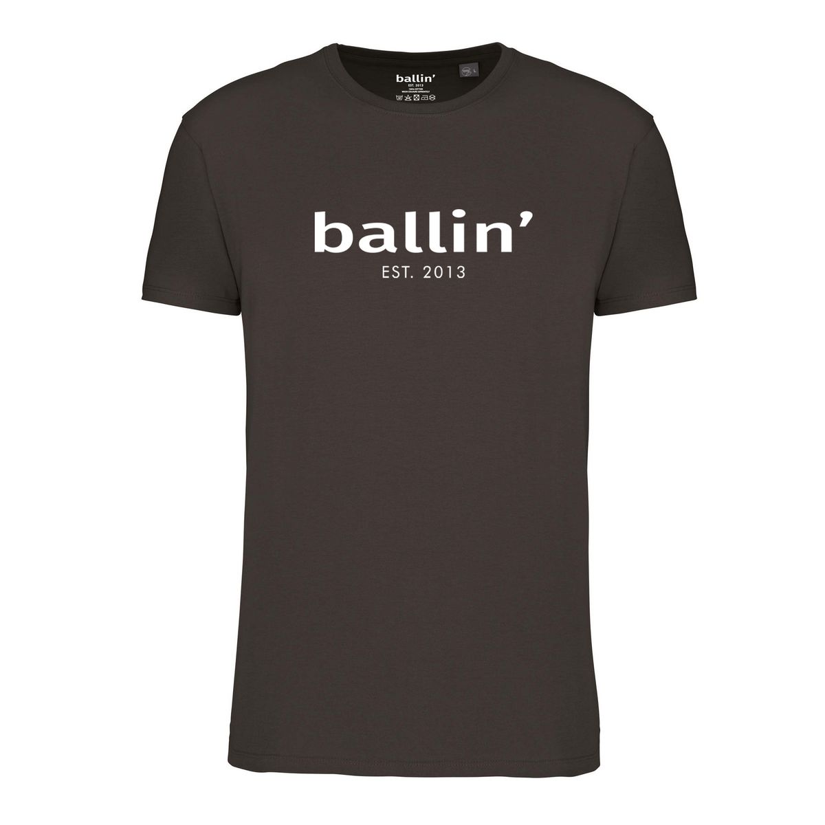 Klassisches T-Shirt mit Rundhalsausschnitt und Grafik