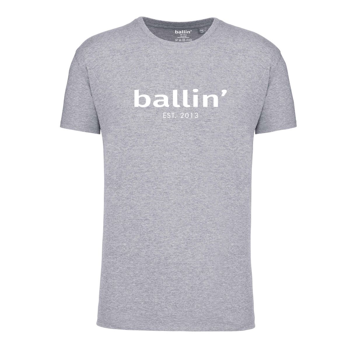 Klassisches T-Shirt mit Rundhalsausschnitt und Grafik