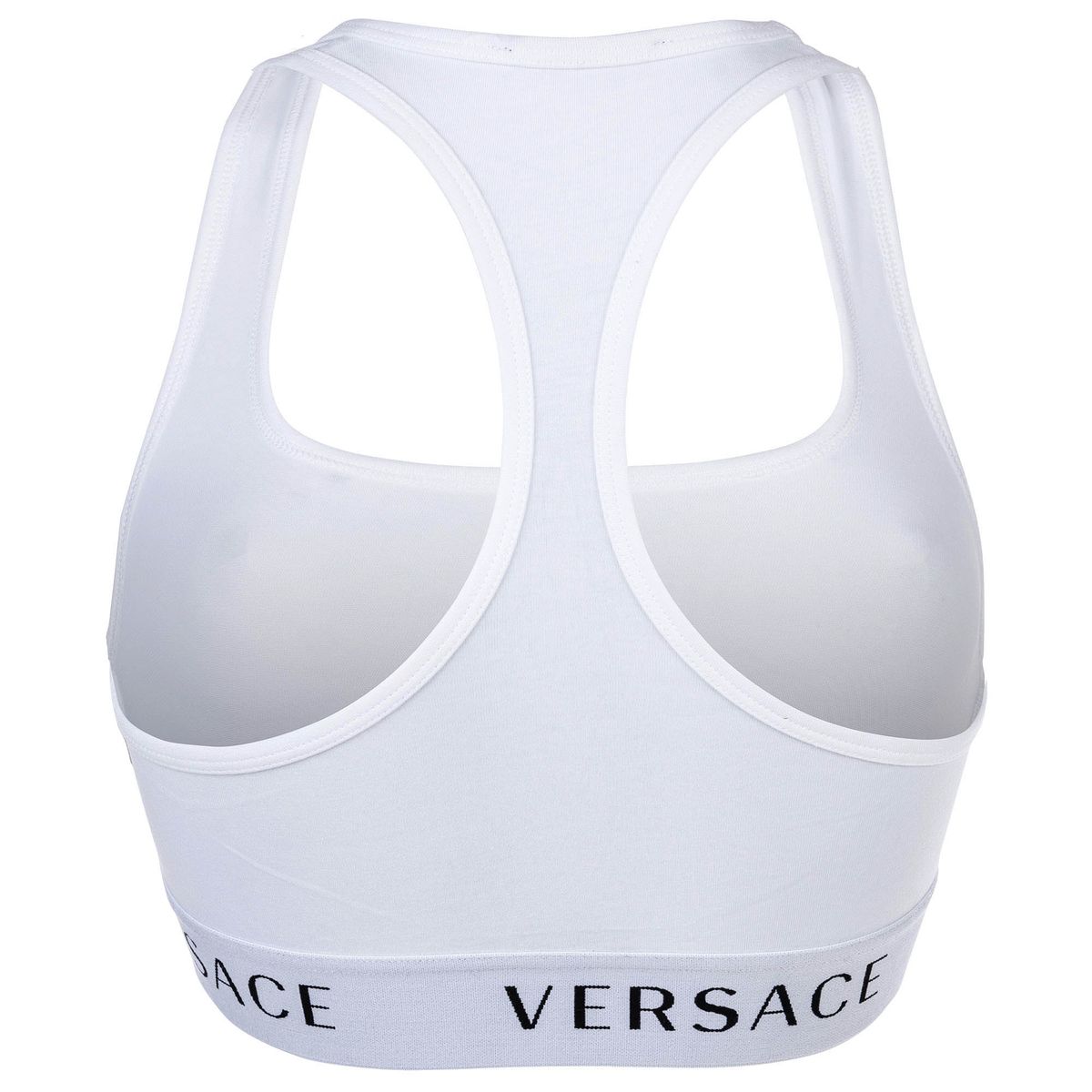 Sport-Bustier mit Logo-Bund