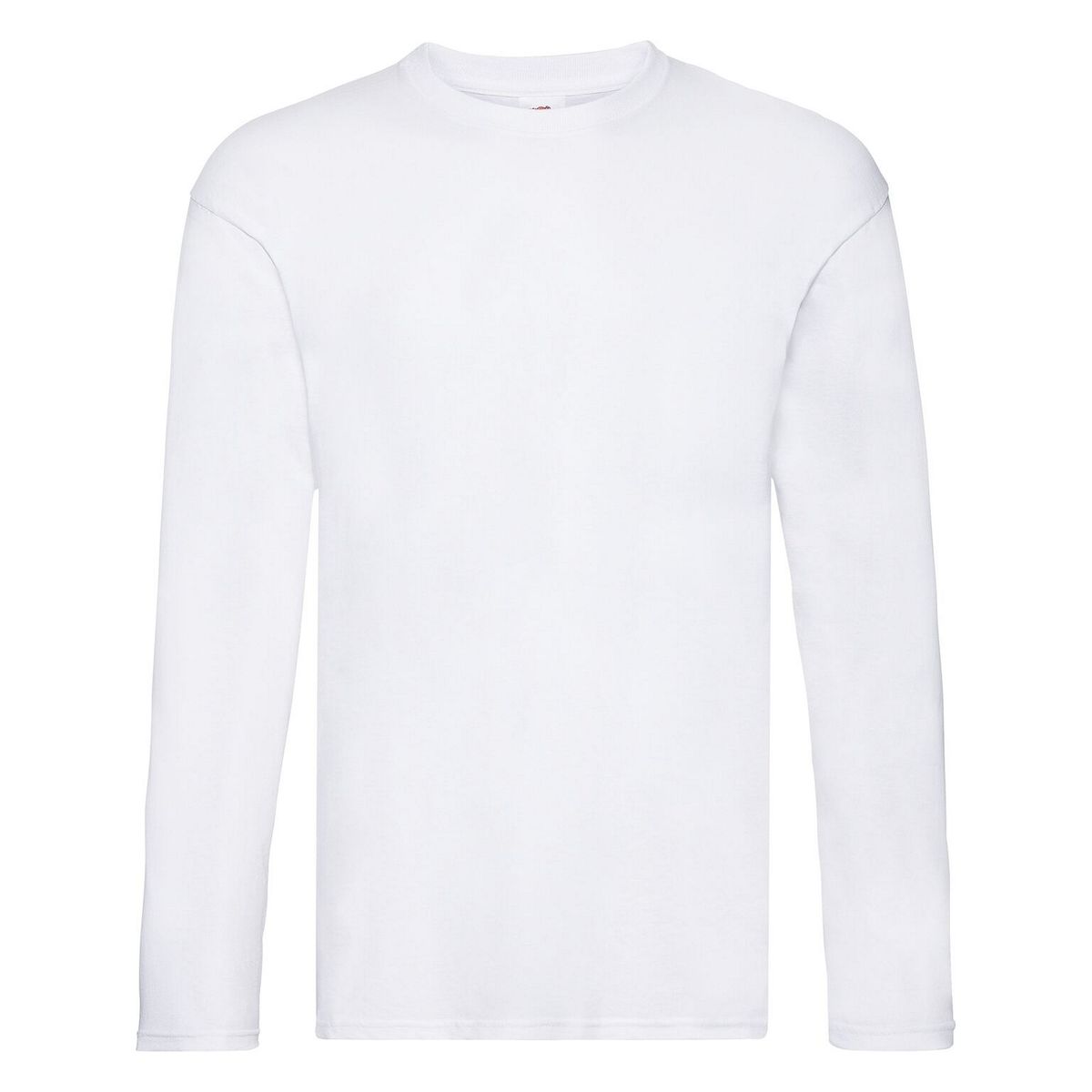 Klassisches Langarm Baumwoll T-Shirt