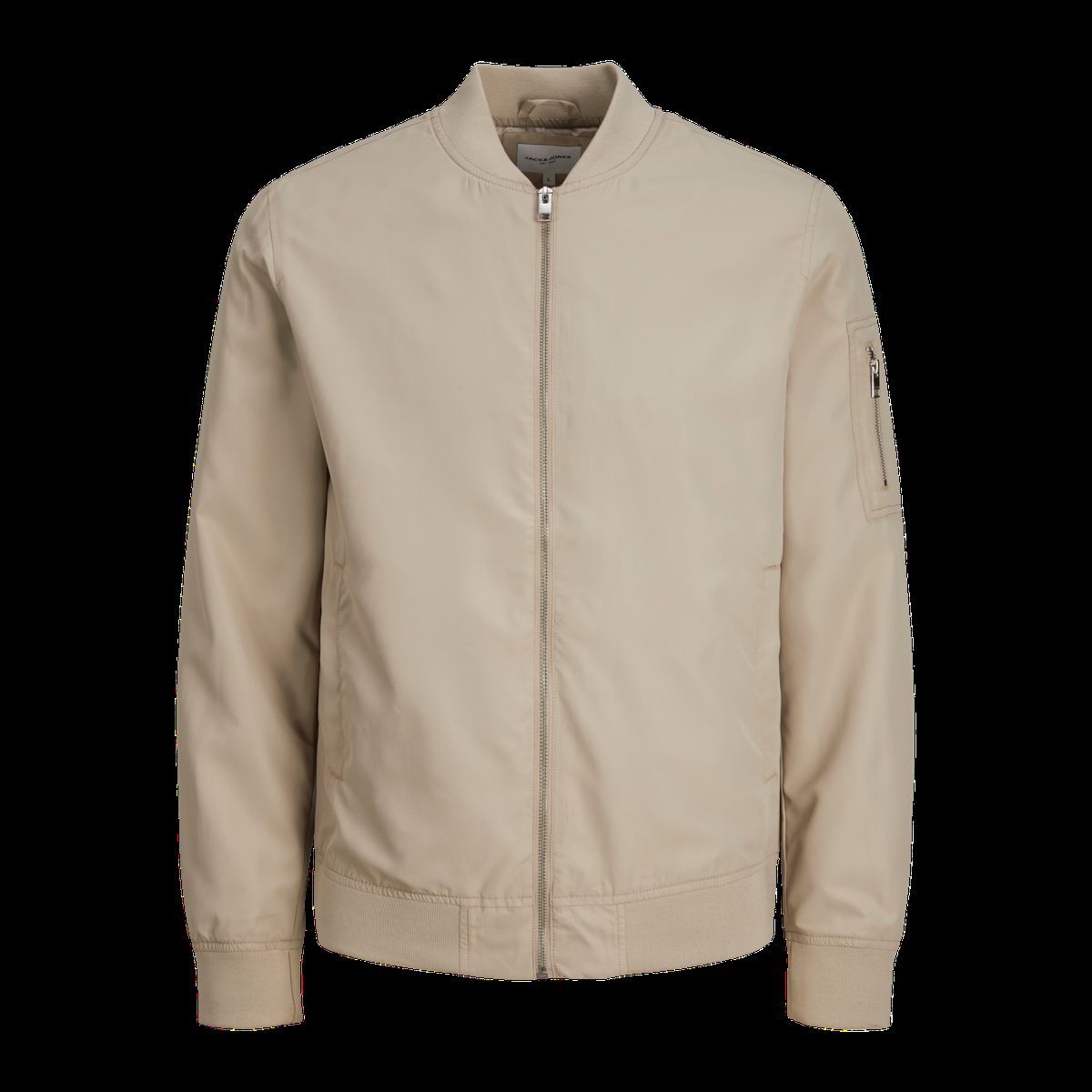 Klassische Bomberjacke mit Reißverschlusstasche