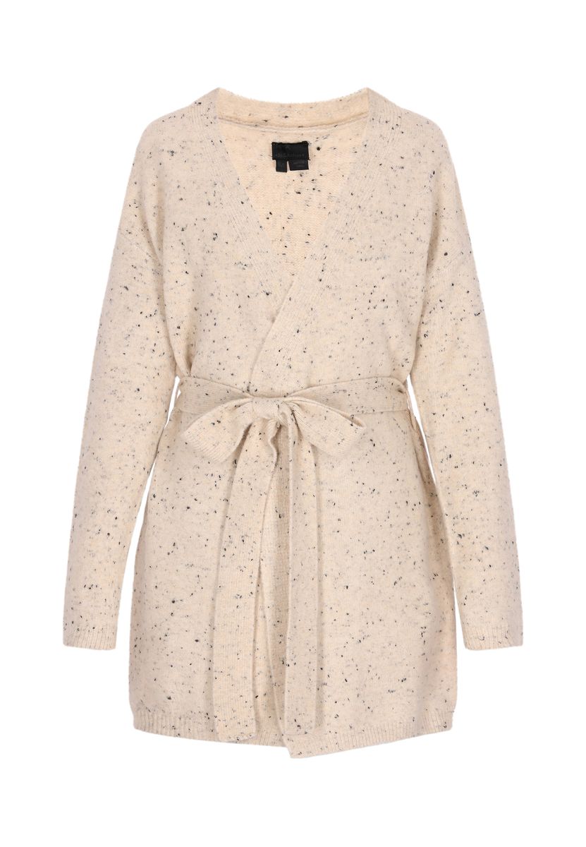 Elegante Zopfstrickjacke mit Taschen