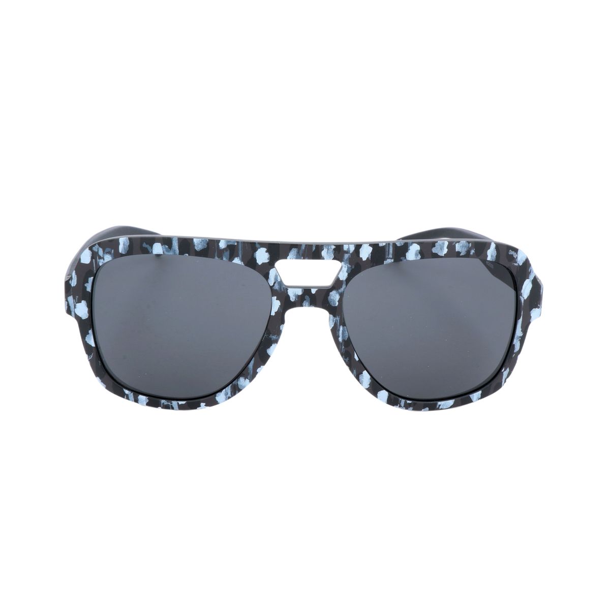 Aviator Sonnenbrille mit gemustertem Rahmen