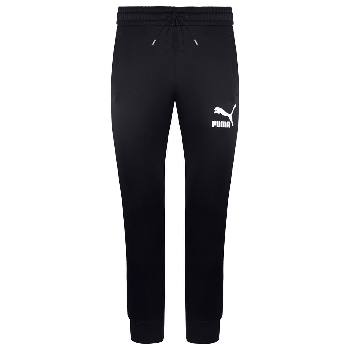 Klassische schwarze Puma Trainingshose