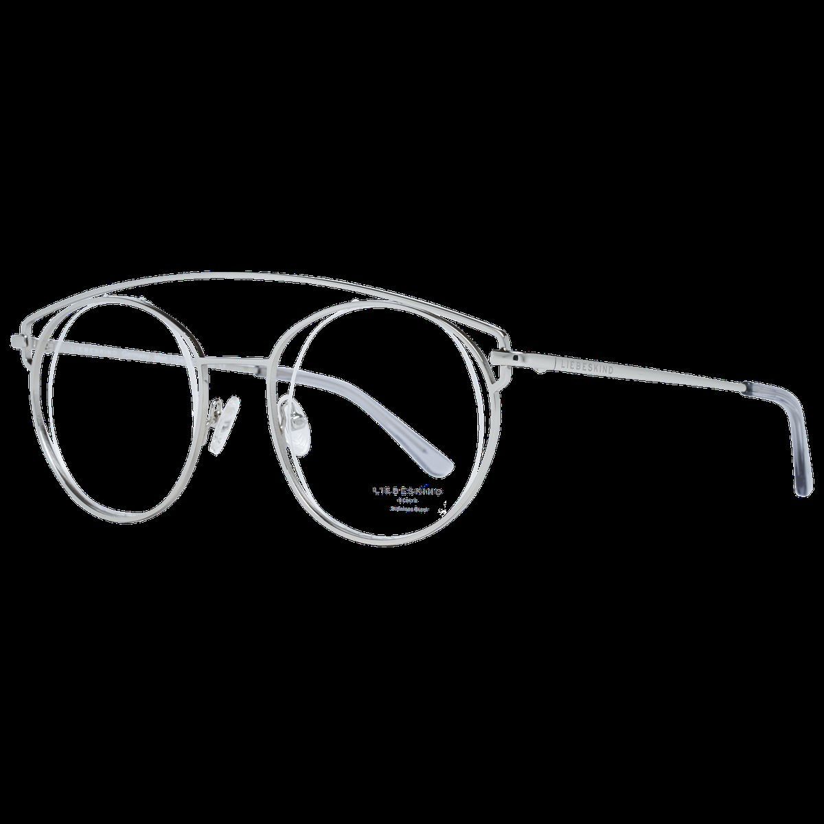 Runde optische Brille mit Brauensteg