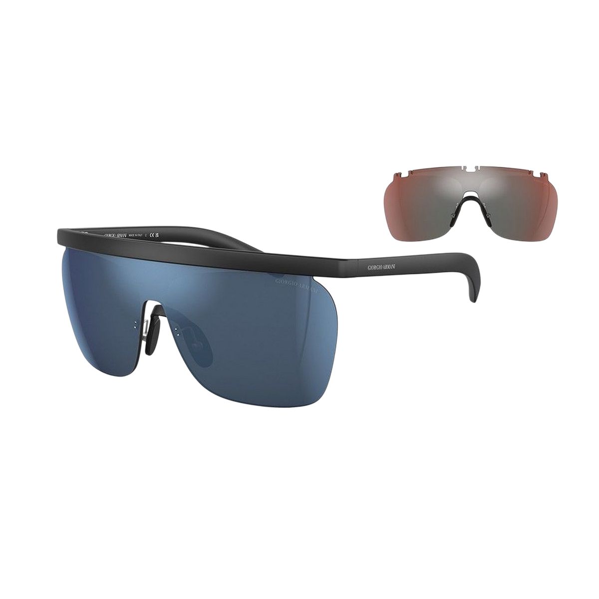 Schild Sonnenbrille mit Wechselglas