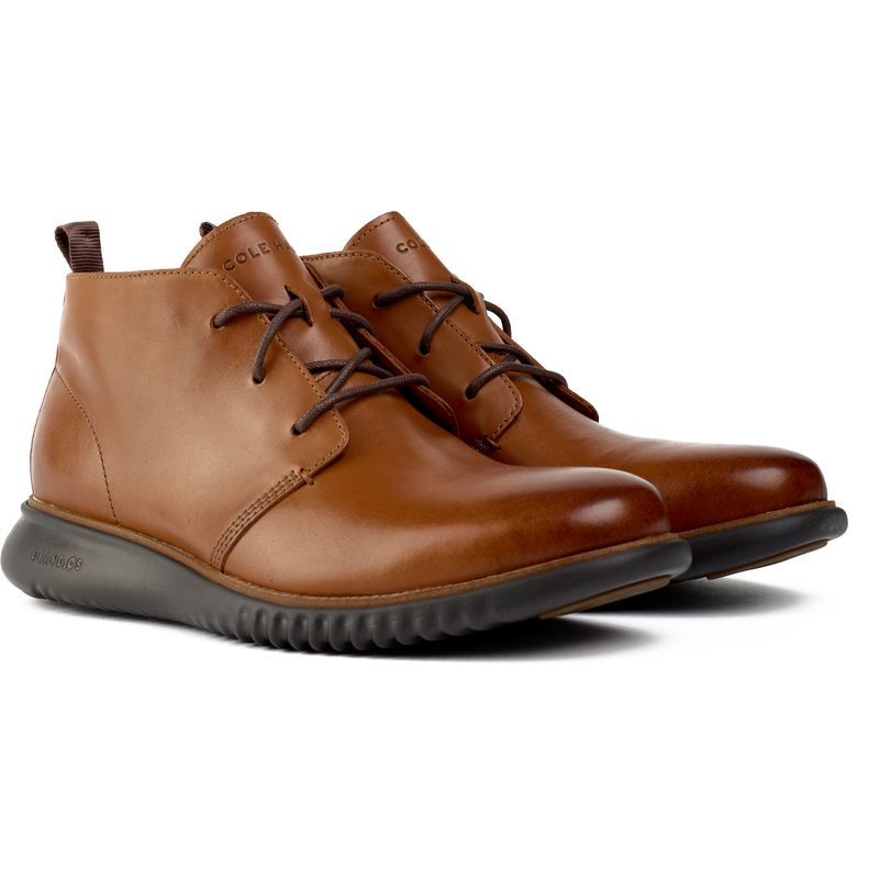 Zerogrand Chukka-Stiefel aus Leder