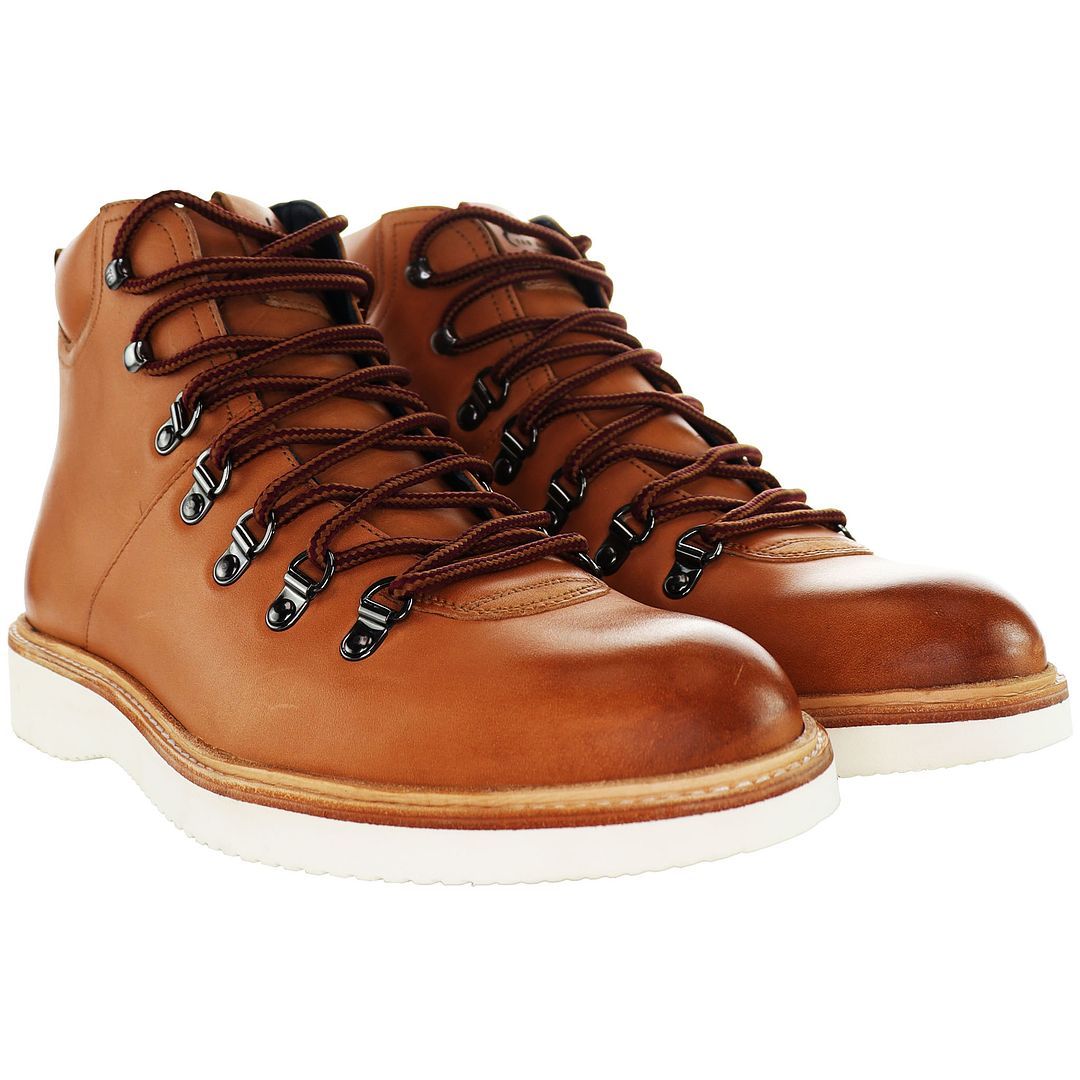 Herren Schnürstiefeletten aus Leder