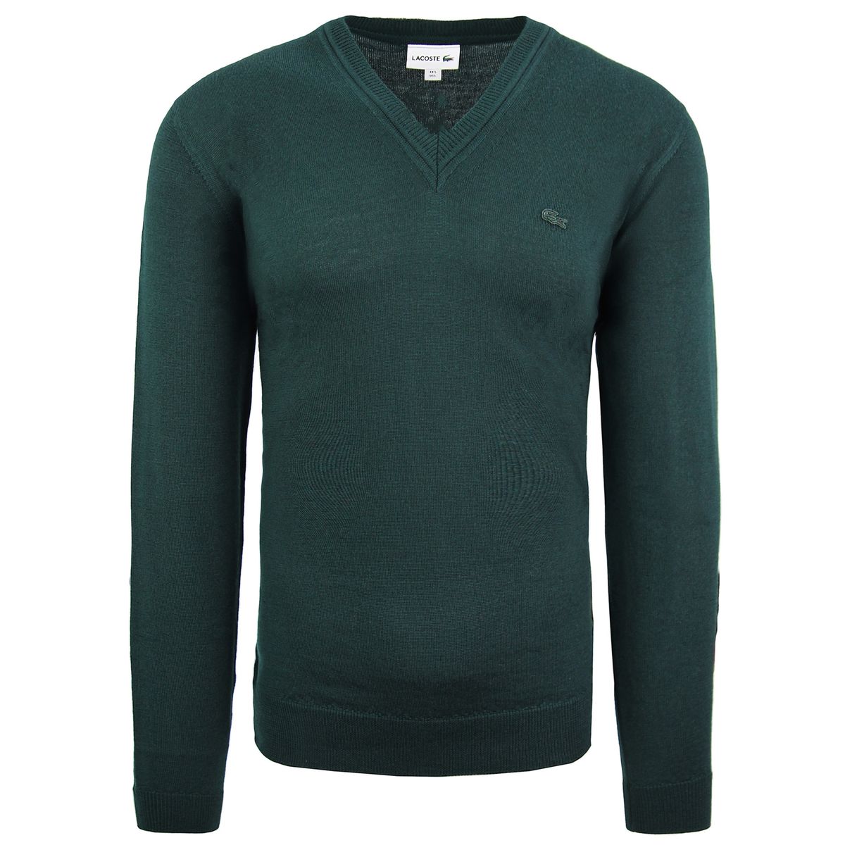 Klassischer V-Ausschnitt Strickpullover