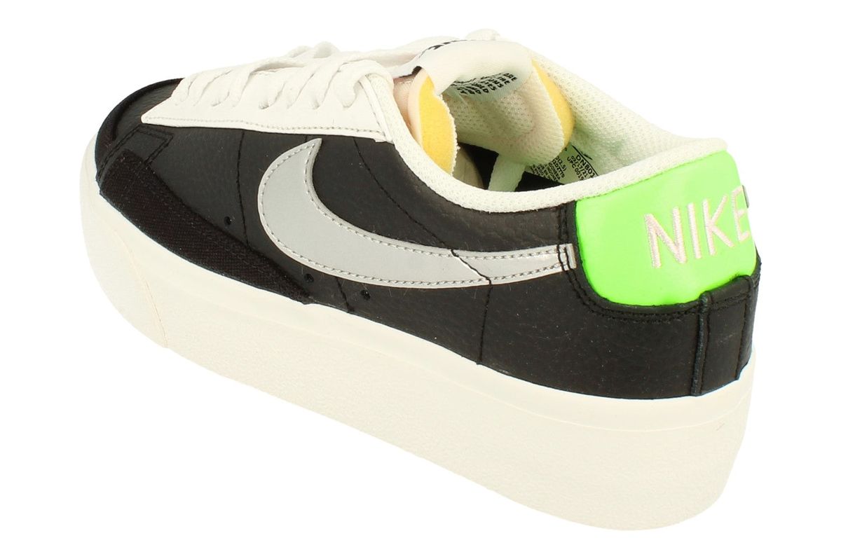 Klassische Blazer Platform Leder-Sneaker