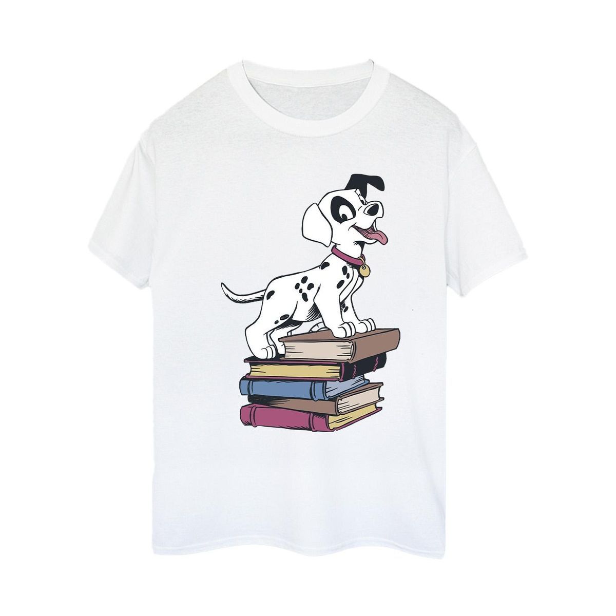 Dalmatiner Bücher Grafik T-Shirt