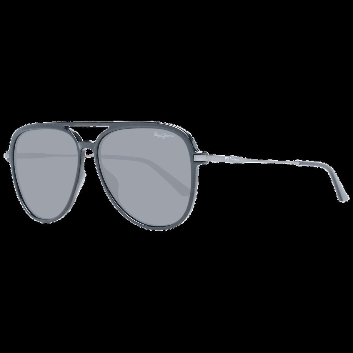 Aviator Sonnenbrille mit grauen Gläsern