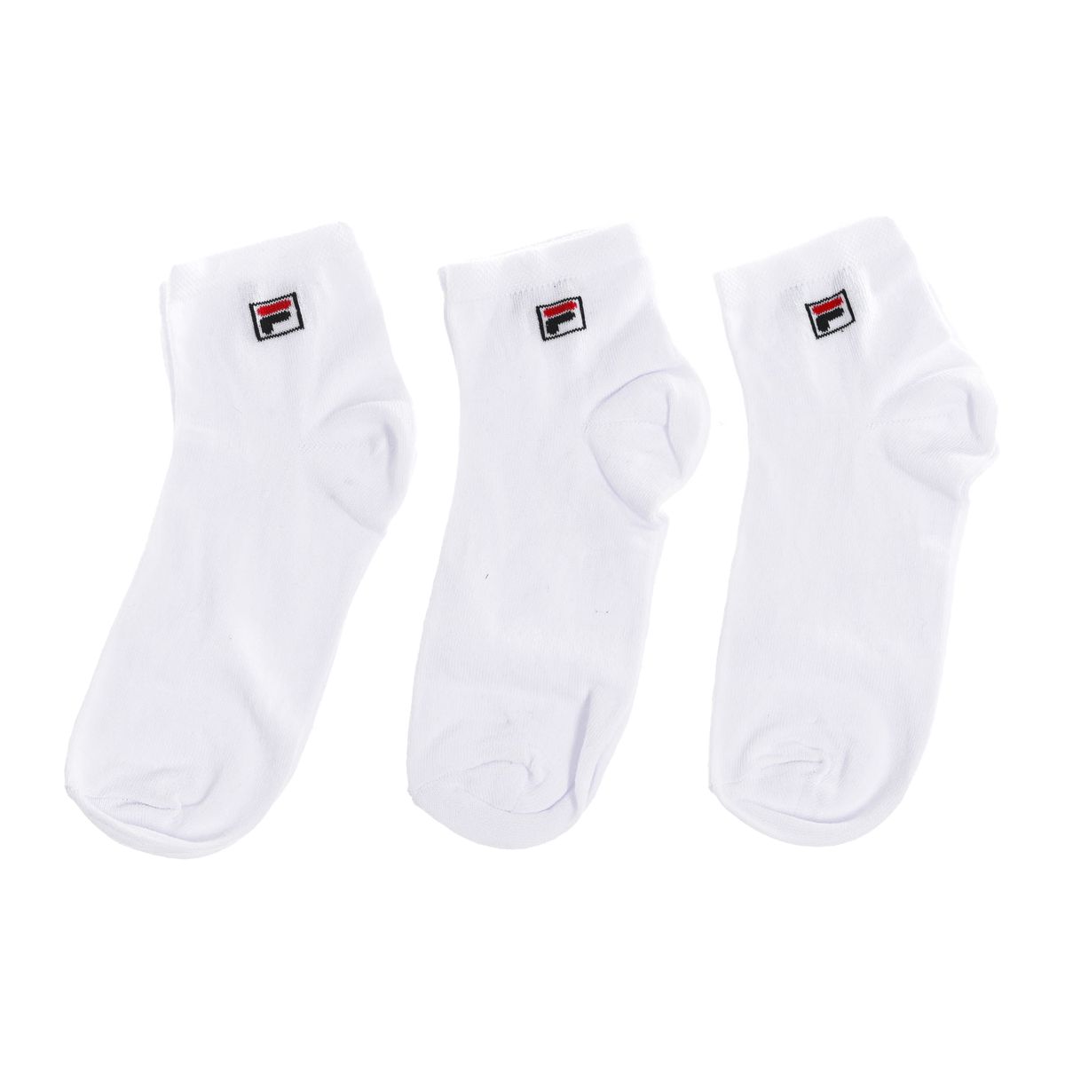 Weiße Logo-Knöchelsocken Packung