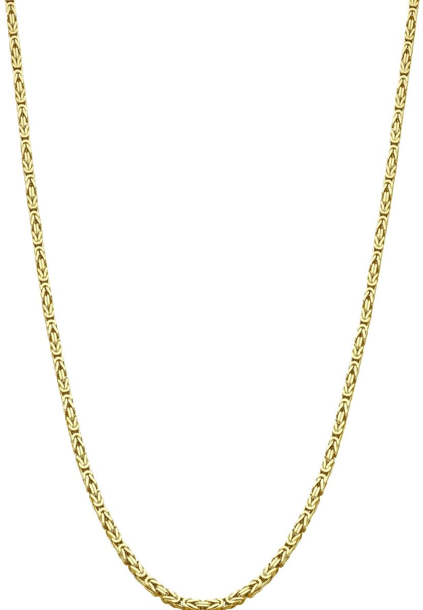 Klassische 585 Gold Byzantiner Kette