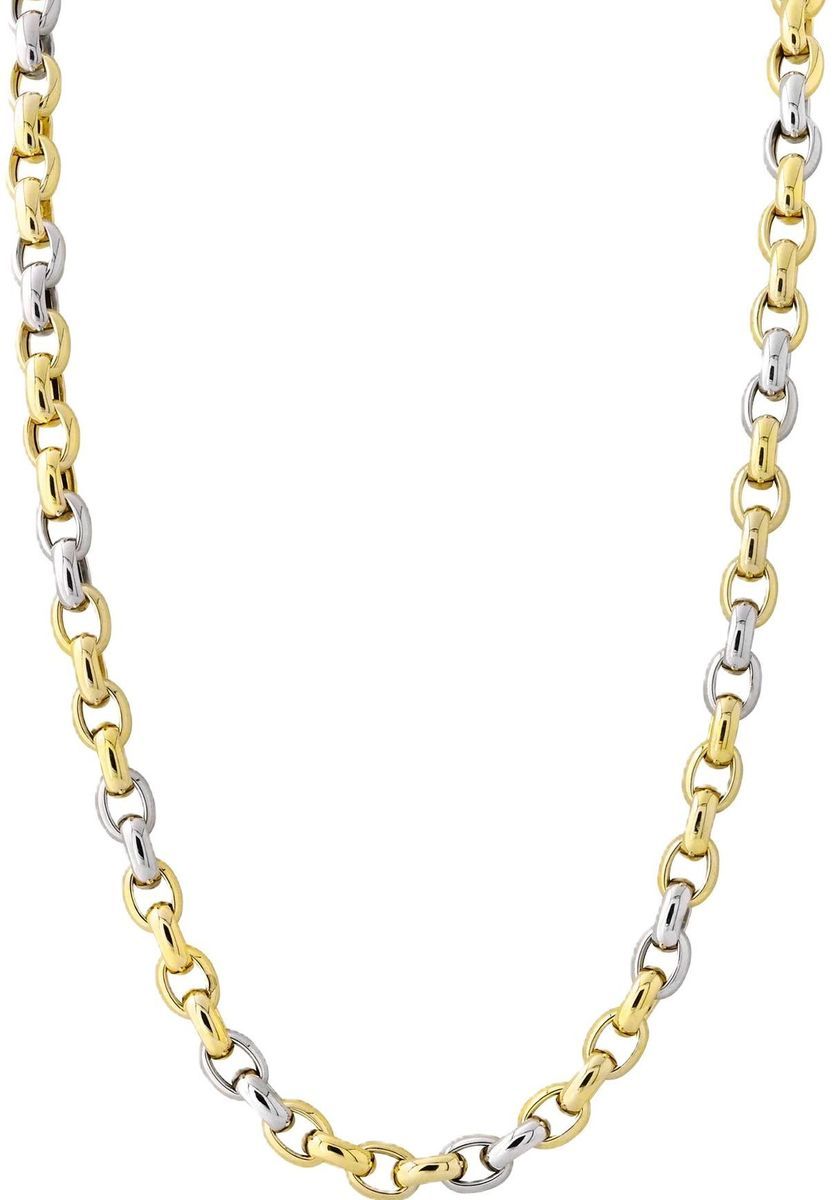 Zweifarbige Gold Mariner Gliederkette