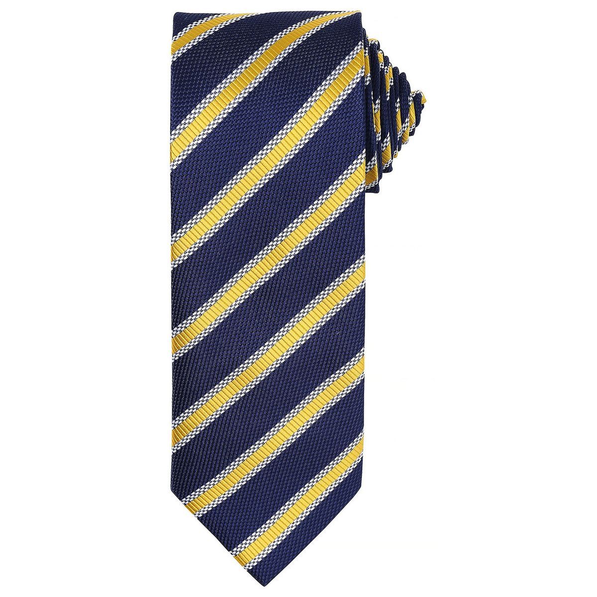 Premier - Krawatte für Herren (Marineblau/Gold)