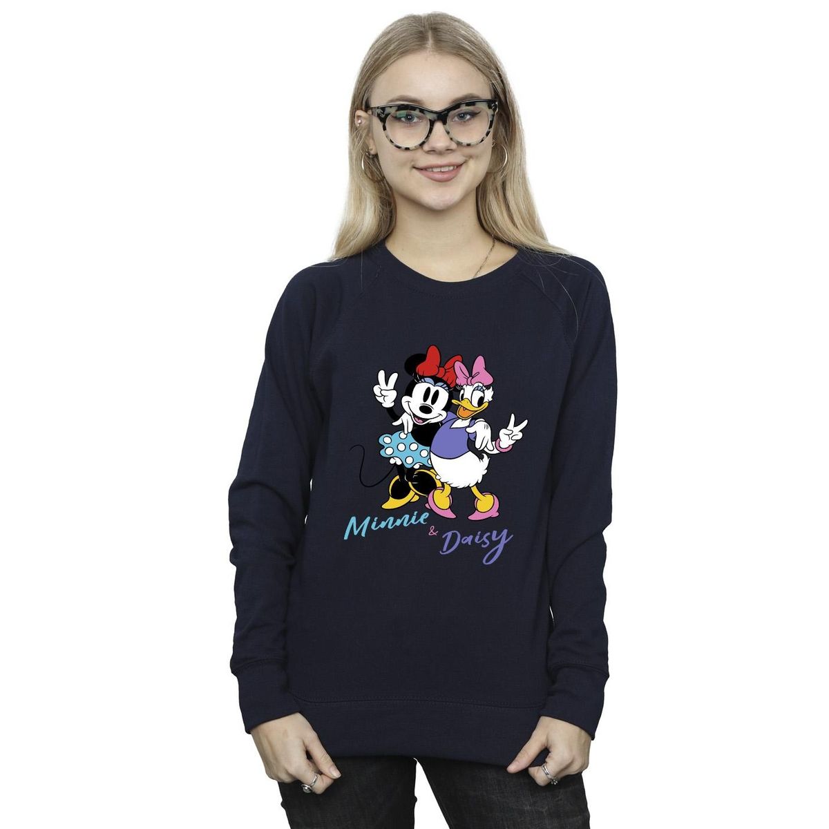 Minnie & Daisy Grafik-Sweatshirt