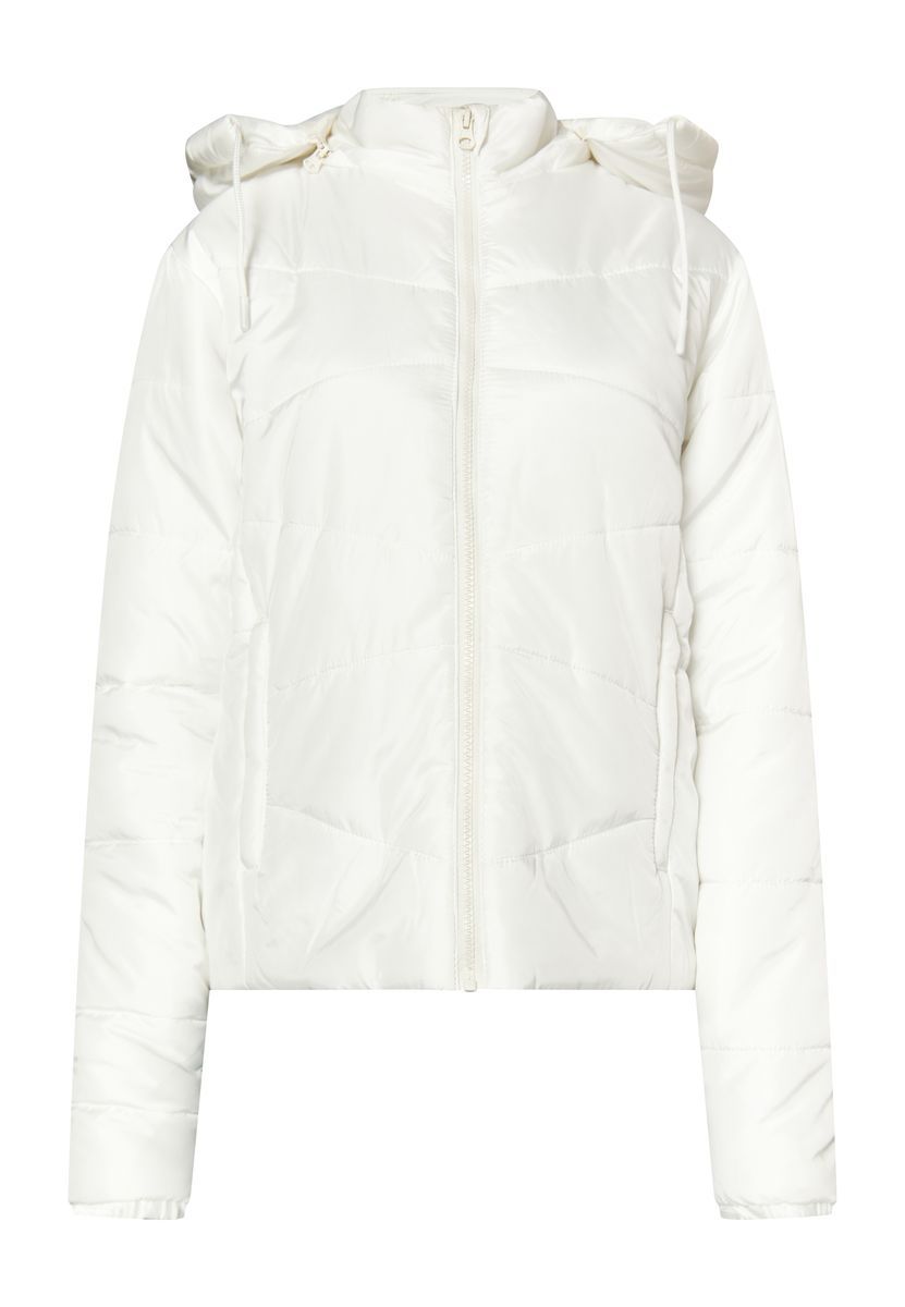 Gesteppte Pufferjacke mit Kapuze
