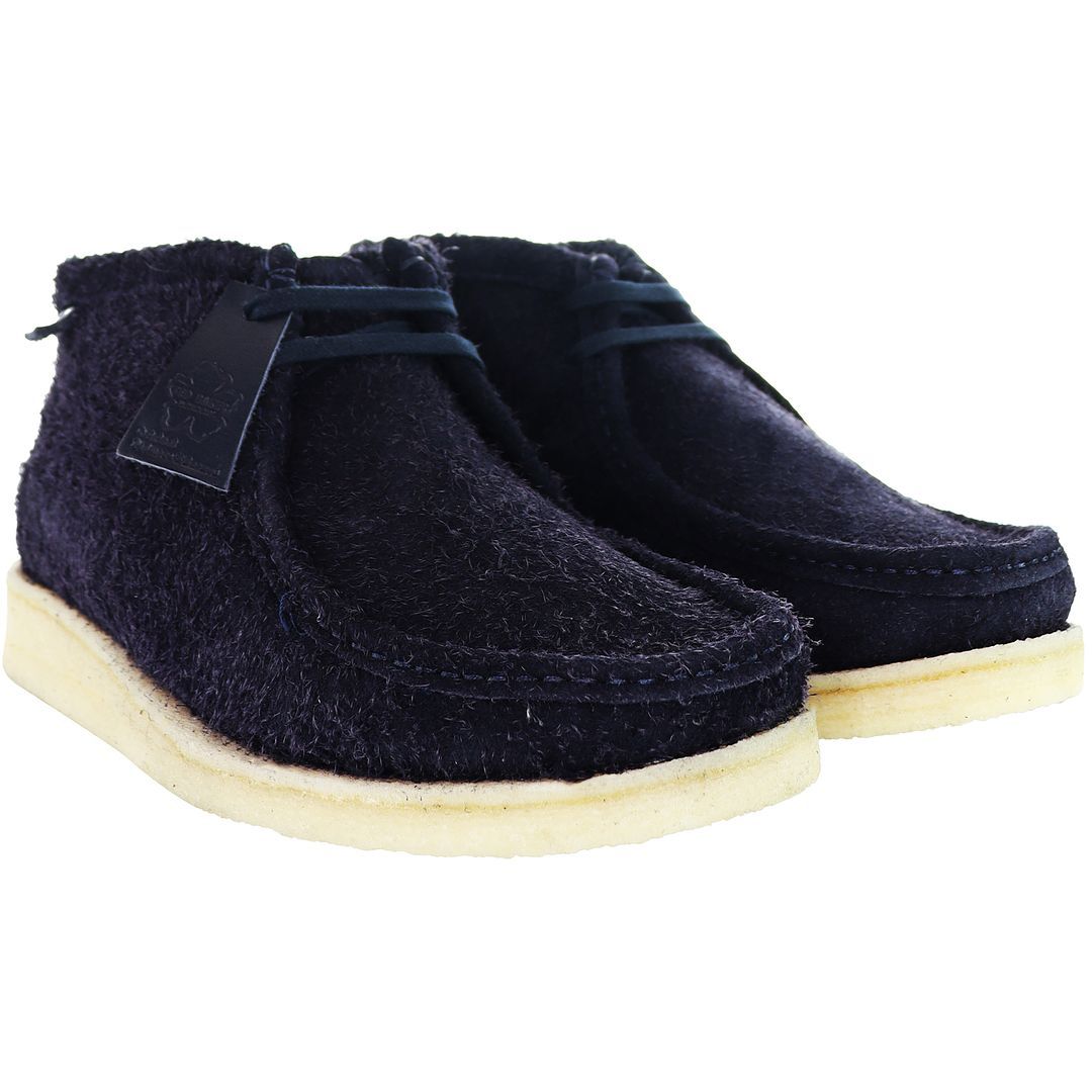 Wildleder-Chukka-Boots mit Mokassin-Naht