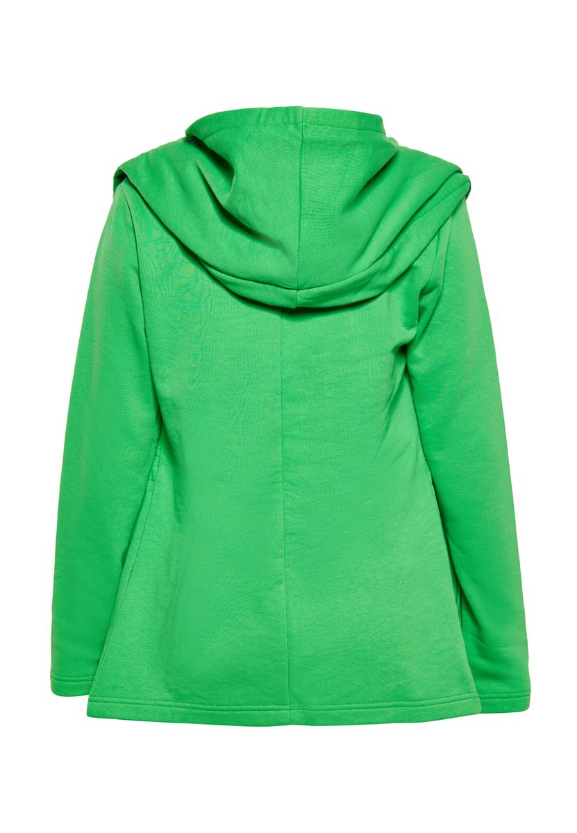 Oversized Cardigan mit offener Vorderseite