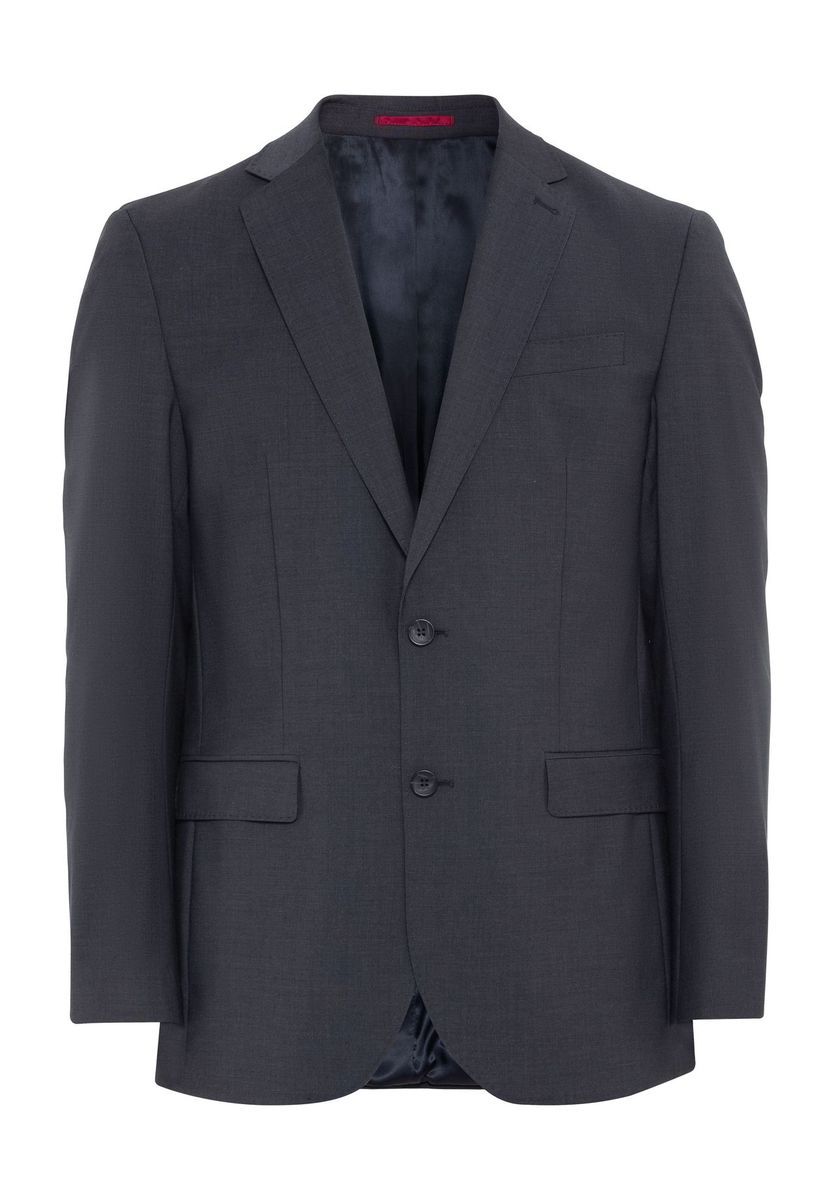 Klassischer Zweiknopf-Blazer aus Wollmischung