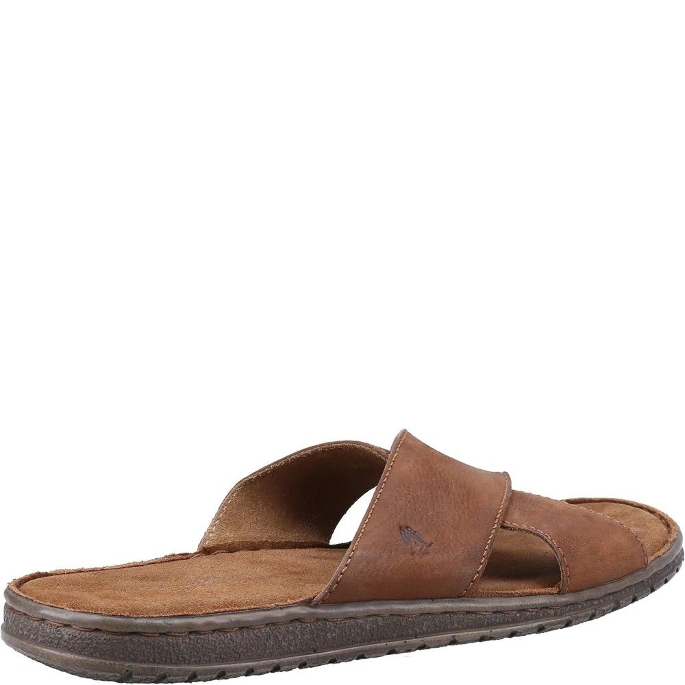 Klassische Ledersandalen mit Kreuzriemen