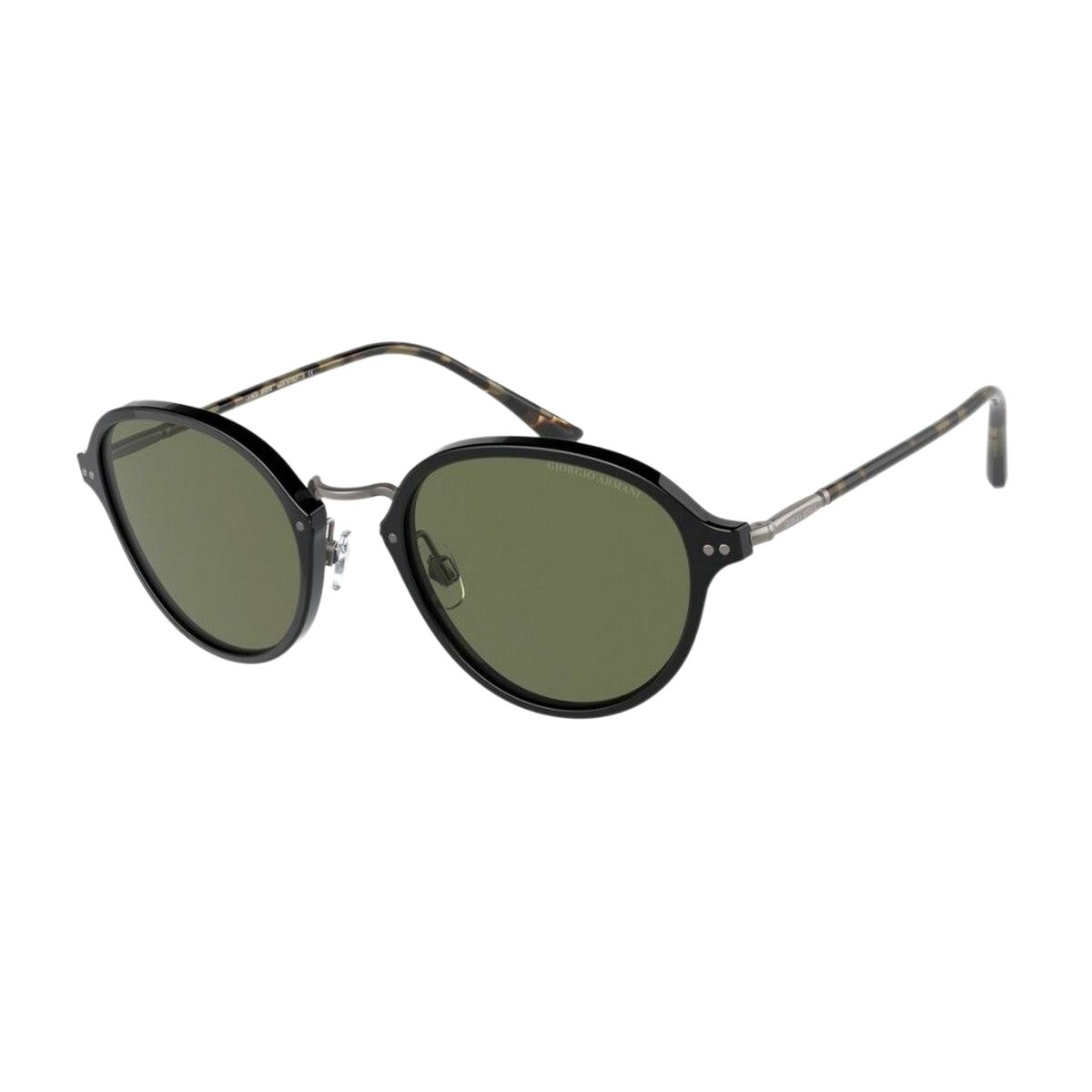 Runde Acetat-Sonnenbrille